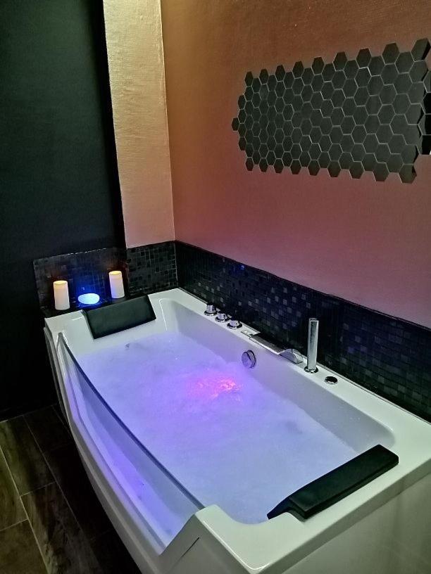 Appartement Avec Balneo Et Sauna Privatif - Le Rose Cuivre Troyes Exteriör bild